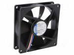 Fan: DC | axial | 12VDC | 92x92x25mm | 84m3/h | 32dBA | ball | 2700rpm