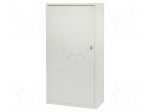 Enclosure: for modular components | IP30 | light grey | steel | WRP
