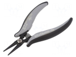 Pliers: flat | smooth gripping surfaces | ESD | Pliers len: 154mm