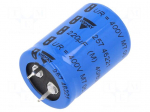 Capacitor: electrolytic | SNAP-IN | 220uF | 400VDC | &Oslash;25x35mm | &plusmn;20%