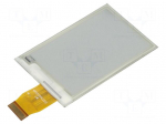 Display: e-paper | 2.7" | 264x176 | Dim: 70.42x45.8x0.98mm | 3.3VDC