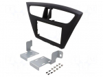 Radio frame | Honda | 2 DIN | black