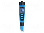 Meter: pH | LED | 0,00&divide;14,00pH | 0&divide;50&deg;C | Accur: &plusmn;1&deg;C | IP65 | Illumin: yes