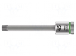 Socket | socket spanner,Torx&reg; | TX45 | 3/8" | 100mm | Zyklop