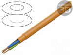 Wire | PUR-ORANGE-JB | 3G1.5mm2 | unshielded | 300V,500V | Cu | stranded