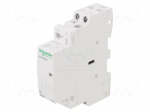 Contactor: 2-pole installation | 24A | 220VAC | NO x2