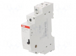 Relay: installation | bistable,impulse | NO | Ucoil: 230VAC,110VDC