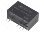 Converter: DC/DC | 1.4W | Uin: 4.5&divide;5.5VDC | Uout: 15VDC | Uout2: -5VDC