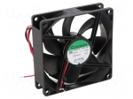 Fan: DC | axial | 24VDC | 92x92x25mm | 128m3/h | 46.1dBA | ball | 4500rpm