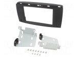 Radio frame | Mercedes | 2 DIN | black