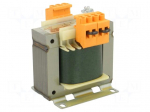 Transformer: mains | 63VA | 230VAC,400VAC | 24V,48V | screw type | IP00