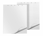 Paber bloks tahvlile Q-CONNECT Flip-Chart, 65x100cm, ruuduline, 20 lehed
