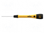 Screwdriver: precision | Torx&reg; | TX01 | Blade length: 40mm | ESD