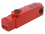 Safety switch: bolting | XCSLF | NC x2 + NO | IP66 | metal | red | 24VDC