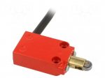 Limit switch | metal roller &Oslash;10mm | NO + NC | 10A | max.250VAC | 3m