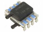 Sensor: pressure | -600&divide;600mbar | differential | OUT: I2C | SMT