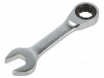 Wrench: combination spanner | rattle | 14mm | Chrom-vanadium steel