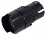 Switch: body | 16mm | Stabl.pos: 2 | IP65 | 61 | Pos: 2 | plastic | &Oslash;16.2mm