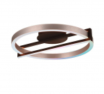 Trio Lighting WiZ Thompson LED ceiling lamp 55 cm brushed aluminium RGB lampa