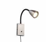 Trio Wanda sienas lampa GU10 brushed steel  202670107 4017807524017