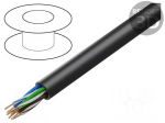 Wire | U/UTP | 4x2x24AWG | industrial Ethernet,outdoor | 5e | wire | Cu