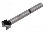 Machine forstner bit | for wood | &Oslash;: 18mm | L: 90mm
