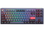 Ducky One 3 Cosmic Blue TKL Gaming Keyboard, RGB LED - MX-Ergo-Clear (US)