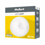 LED-&ouml;&ouml;lamp magnetiga | Liikumisandur | 550mAh aku | 68x15 mm | USB-C