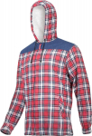 Jalan&otilde;ud, t&ouml;&ouml;riided | Isikukaitsevahendid // T&ouml;&ouml;-, kaitse-, k&otilde;rgn&auml;htavusega riided // Koszula flanelowa ociep. wzmoc., czerw-gran., "3xl",ce,lahti