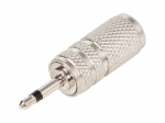 &Uuml;hendused // Different Audio, Video, Data connection plug and sockets // 96-752# Przejście jack: wtyk 2,5-gniazdo 3,5 metal mono