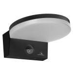 Uued tooted // Lampa LED z czujnikiem ruchu Maclean, czujnik ruchu PIR, kolor czarny, 15W, IP65, 1560lm, barwa neutralna biała (4000K) MCE344 B