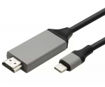 Koaksiaalv&otilde;rgud // HDMI, DVI, AUDIO &uuml;henduskaablid ja tarvikud // HD41 Adapter mhl usb-c do hdmi 4k