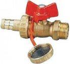 Ball valve with hose union 3/4''HERZ