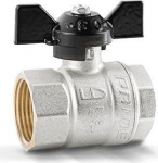 Ball valve FF 3/4'' with butterfly