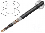 Wire | NYCY | 4x1.5mm2 | wire | Cu | PVC | black | 600V,1000V | CPR: Eca