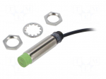 Sensor: inductive | OUT: NPN / NO | 0&divide;8mm | 10&divide;30VDC | M18 | 2m | IP67