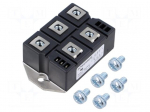 Bridge rectifier: half-controlled | Urmax: 1.2kV | If: 167A | module