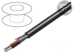 Wire | 3x24AWG | stranded | Cu | shielded,Al-PET foil | Insulation: PVC
