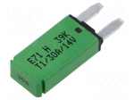 Fuse: thermal | 30A | 14VDC | automotive | 12.45mm | E71