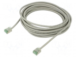 Patch cord | U/FTP | Cat: Cat 8.1 | RJ45 plug,both sides | stranded