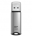 Flash drive Silicon power  USB Flash Drive Marvel Series M02 64 GB, Type-A USB 3.2 Gen 1, Silver