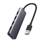 Cable Ugreen Ugreen USB HUB - 4x USB 3.2 Gen 1 with micro USB power port gray (CM219 50985)