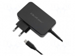 Power supply: switching | mains,plug-in | 5VDC, | 5A | 100W | Out: USB C