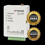 G17F ~ Trikdis LTE autonomais apsardzes komunikators ar antenu 3 IN + 3 I/O RS485 (INIM SmartLink)