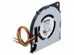 Fan: DC | blower | 5VDC | 45x45x4mm | 1.9m3/h | 31dBA | MagFix | 7700rpm