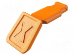 Markers | orange | 10pcs | for pliers | KNIPEX Comfort,KNIPEXtend