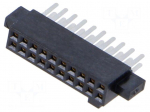 Connector: PCB to PCB | socket | female | PIN: 20 | SFM | straight | 3.7A