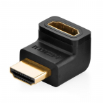 Ugreen 20110 Hdmi 2.0 Male to HDMI Up Female 90 deg Angled (Type A) adapter with 4K Support