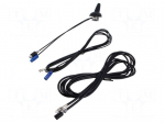 Antenna | automotive,external | GPS,GSM,UMTS | Fakra | plug | top