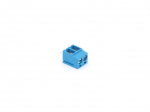 SCREW CONNECTOR PRINT, 2 POLES, BLUE